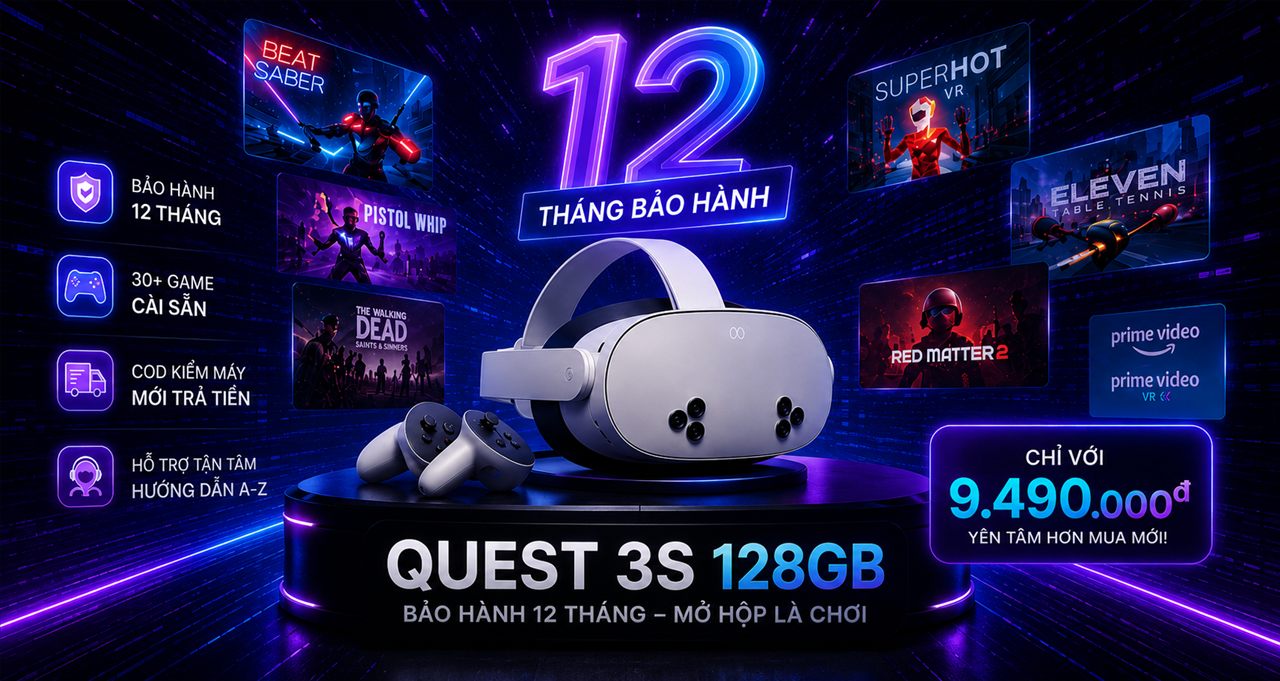 Meta Quest 3S 128GB Combo